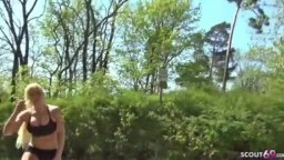 Sportliche Deutsche anal genommen